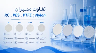 تفاوت ممبران RC، PES، PTFE و Nylon